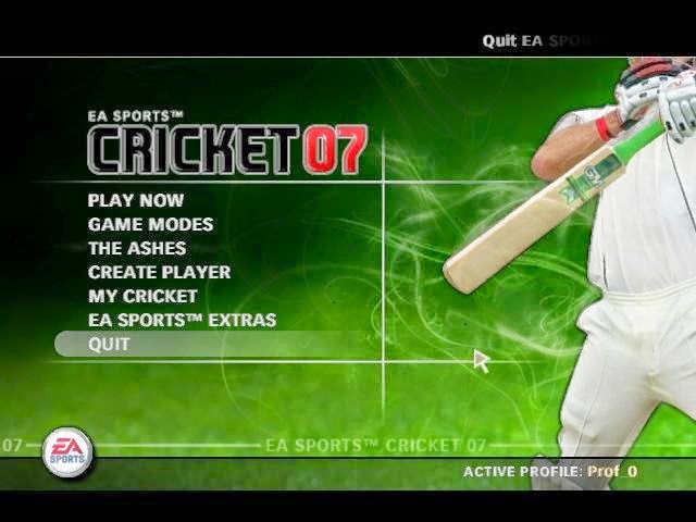 Ea sports 2007 cricket game free download